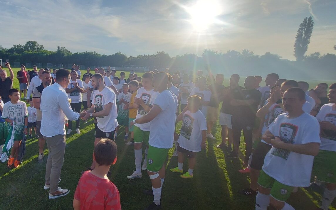 EKIPA FK PKB IZ PADINSKE SKELE OSVAJAČ ZONSKE LIGE BEOGRADA ZA SEZONU 2022/23