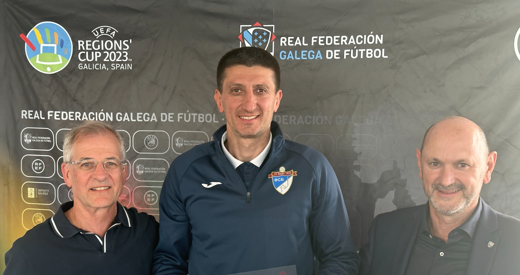 UEFA I FUDBALSKI SAVEZ GALICIJE ORGANIZOVALI RUČAK ŠEFOVA DELEGACIJA, GENERALNI SEKRETAR MILOŠ MIRKOVIĆ PREDSTALJAO FSB