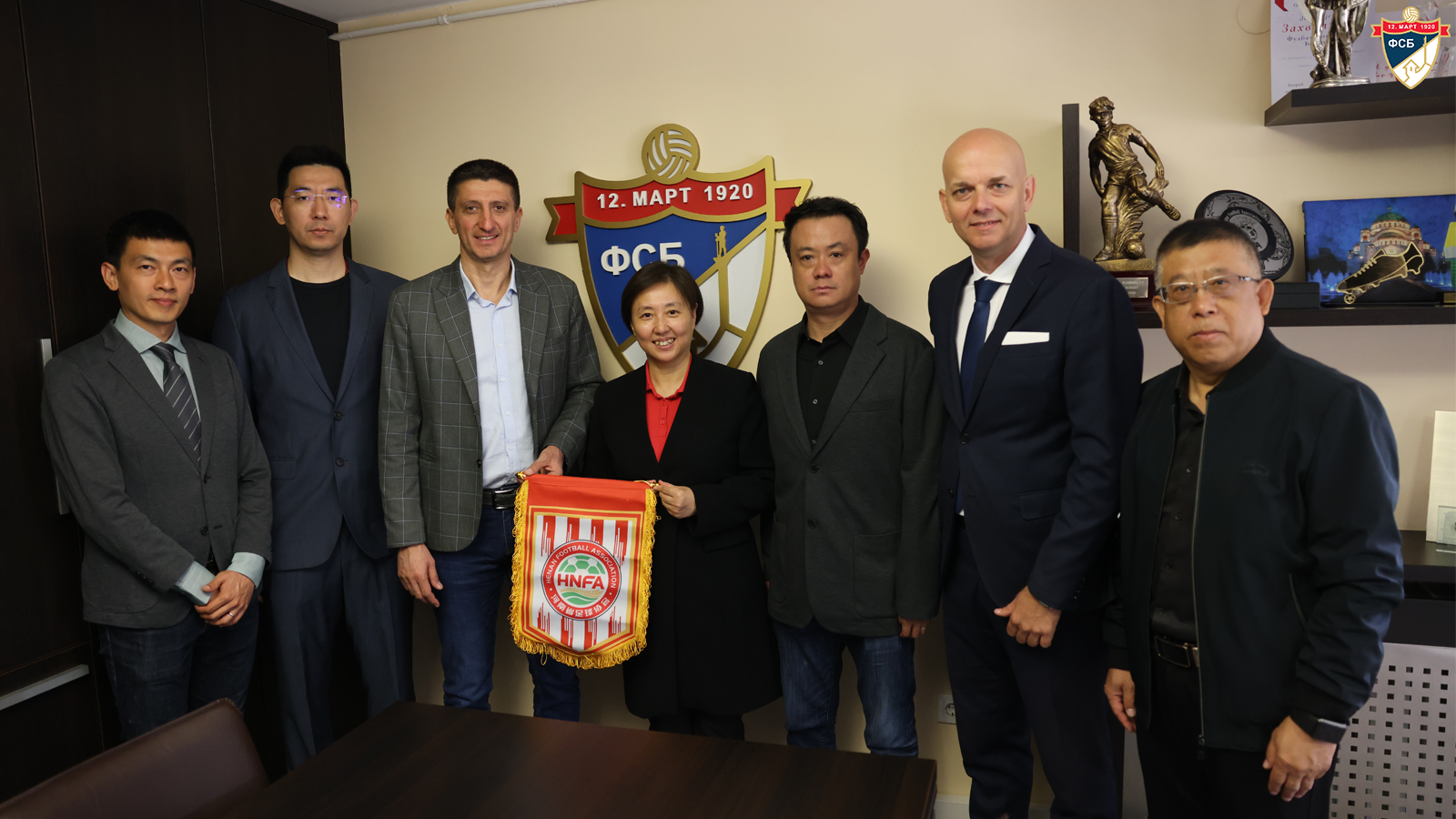 Generalni sekretar FSB-a ugostio delegaciju fudbalskog saveza Henan iz Kine