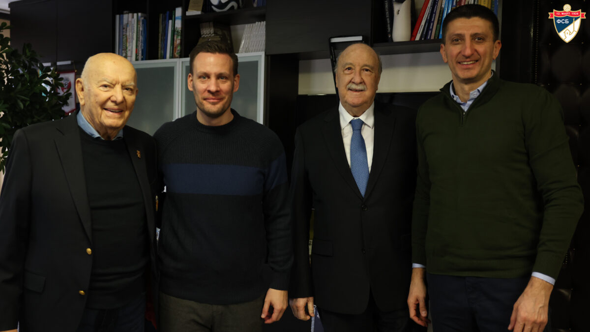 Dobrivoje Tanasijević i Miloš Smiljanić u poseti FSB povodom organizacije memorijalnog turnira „Trofej Ilije Petkovića“