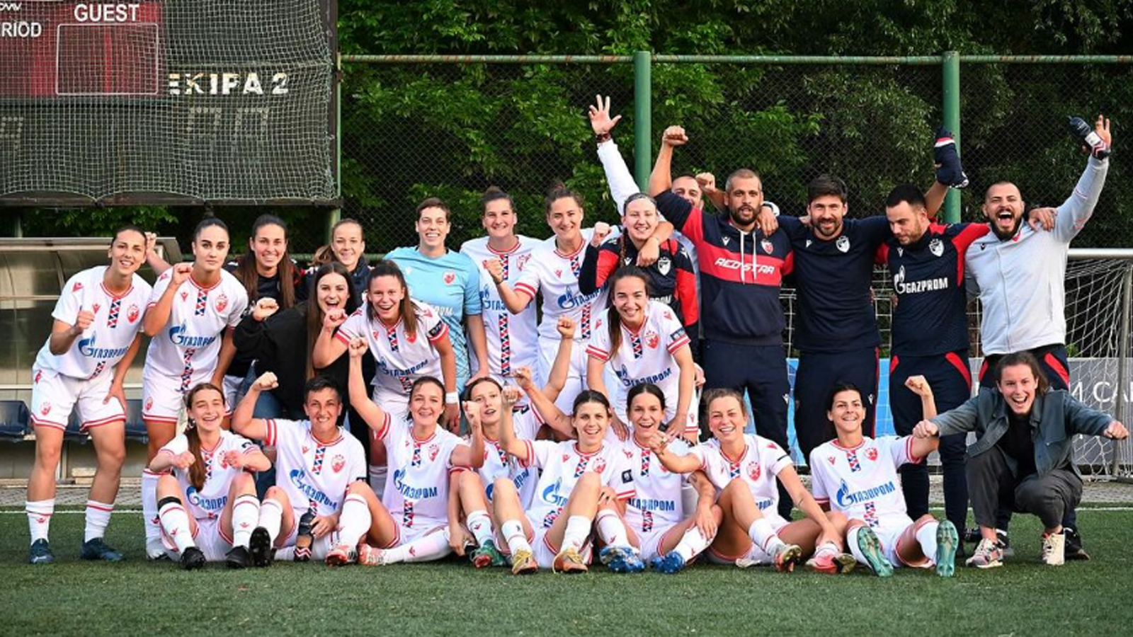 ŽFK Crvena zvezda prvak Srbije!