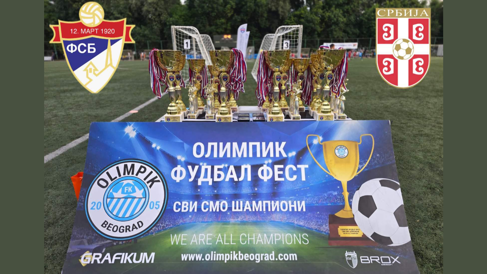 Održan Olimpik Fudbal Fest na FSB terenima na Adi Ciganliji