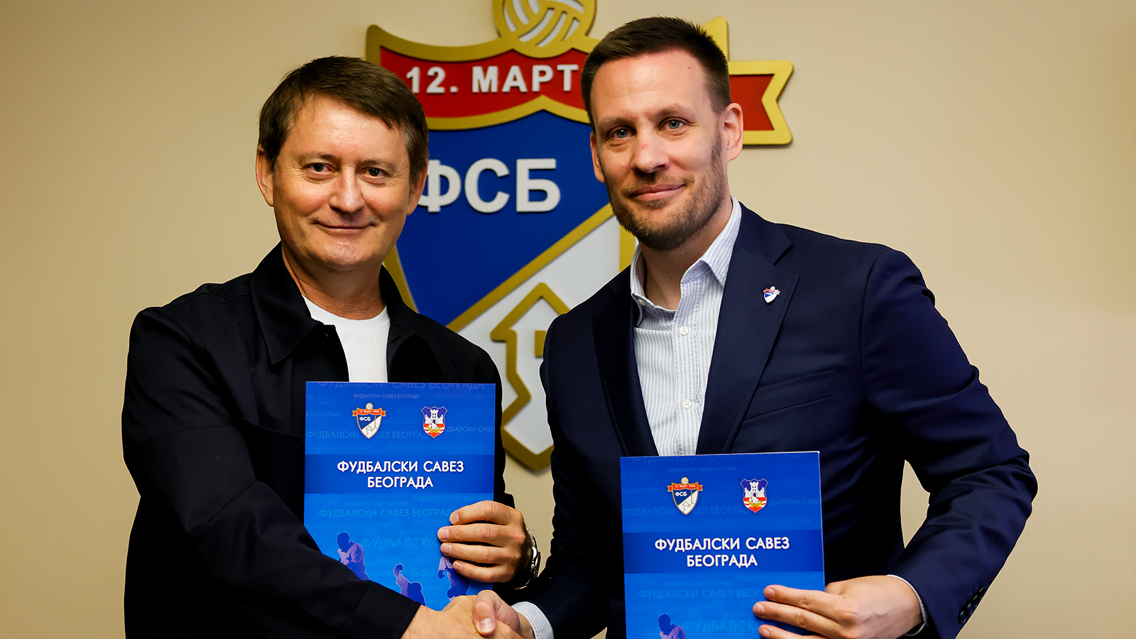 Poptisan je sporazum o saradnji sa Fudbalskim savezom Moskve