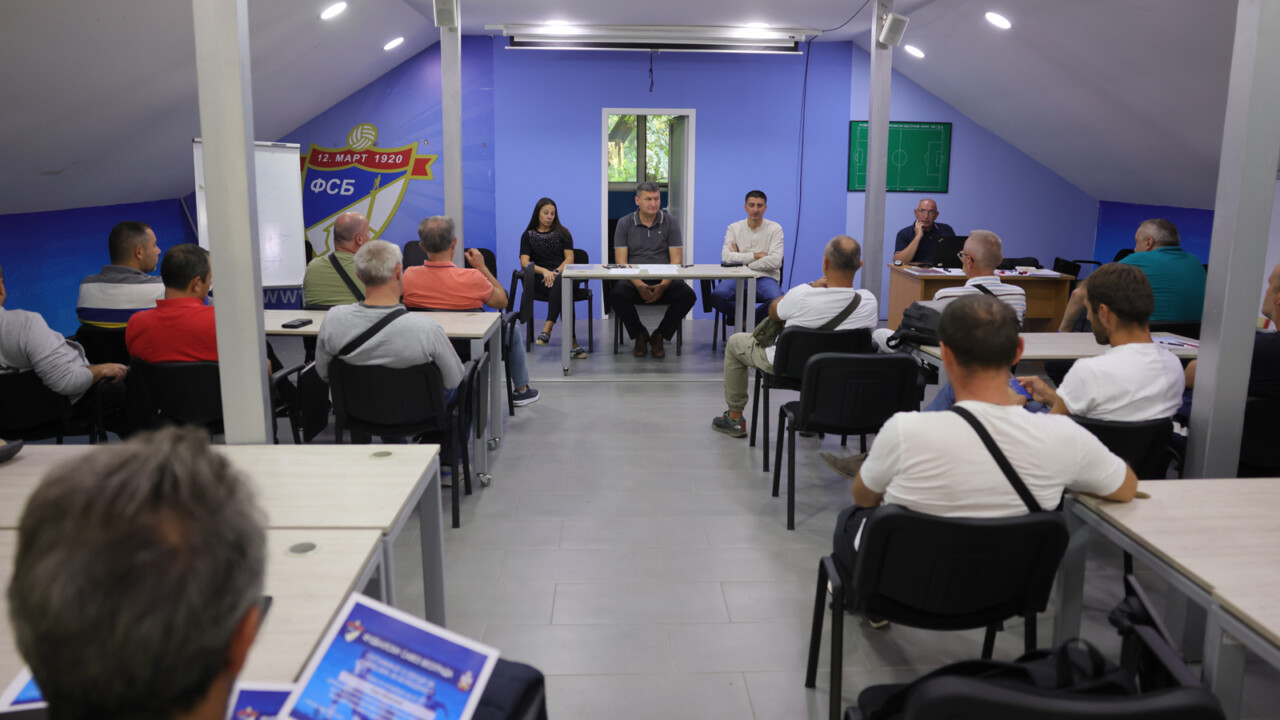ODRŽAN SASTANAK PRVE BEOGRADSKE LIGE SA KOMESARIMA