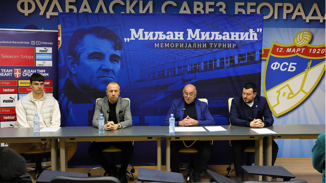 U pres centru FSB održana konferencija za medije povodom Memorijalnog turnira „Miljan Miljanić“