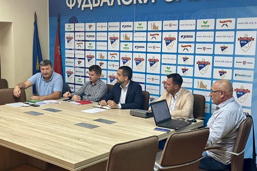 ODRŽANE KONFERENCIJE KLUBOVA PRVE BEOGRADSKE LIGE I MEDJUOPŠTINSKE LIGE
