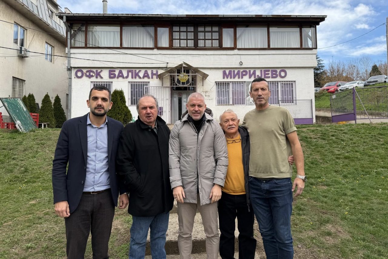 Rukovodstvo FS Beograda u zvaničnoj poseti OFK Balkan Mirijevo