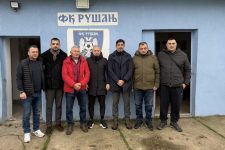 FS Beograda sa Veljkom Paunovićem obišao FK Rušanj