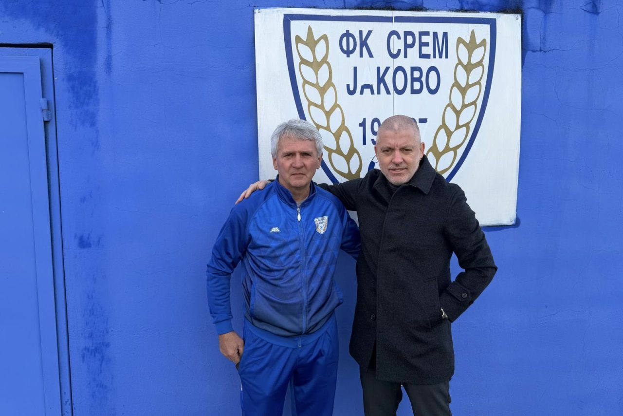 RUKOVODSTVO FUDBALSKOG SAVEZA BEOGRADA U POSETI FK SREM IZ JAKOVA