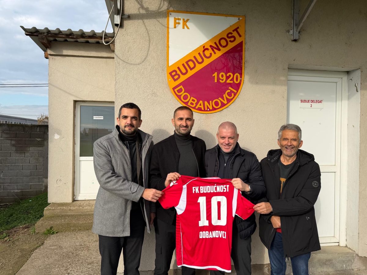 Rukovodstvo FS Beograda u poseti FK Budućnost Dobanovci