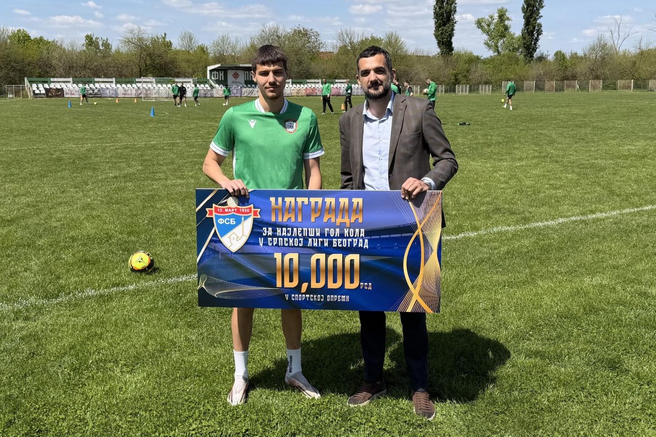 Milojevićev pogodak obeležio 20. kolo Srpske lige Beograd