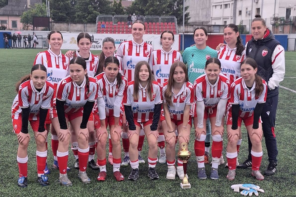ŽFK Crvena zvezda najbolja u Razvojnoj ligi FSS U-15 na teritoriji FS Beograda