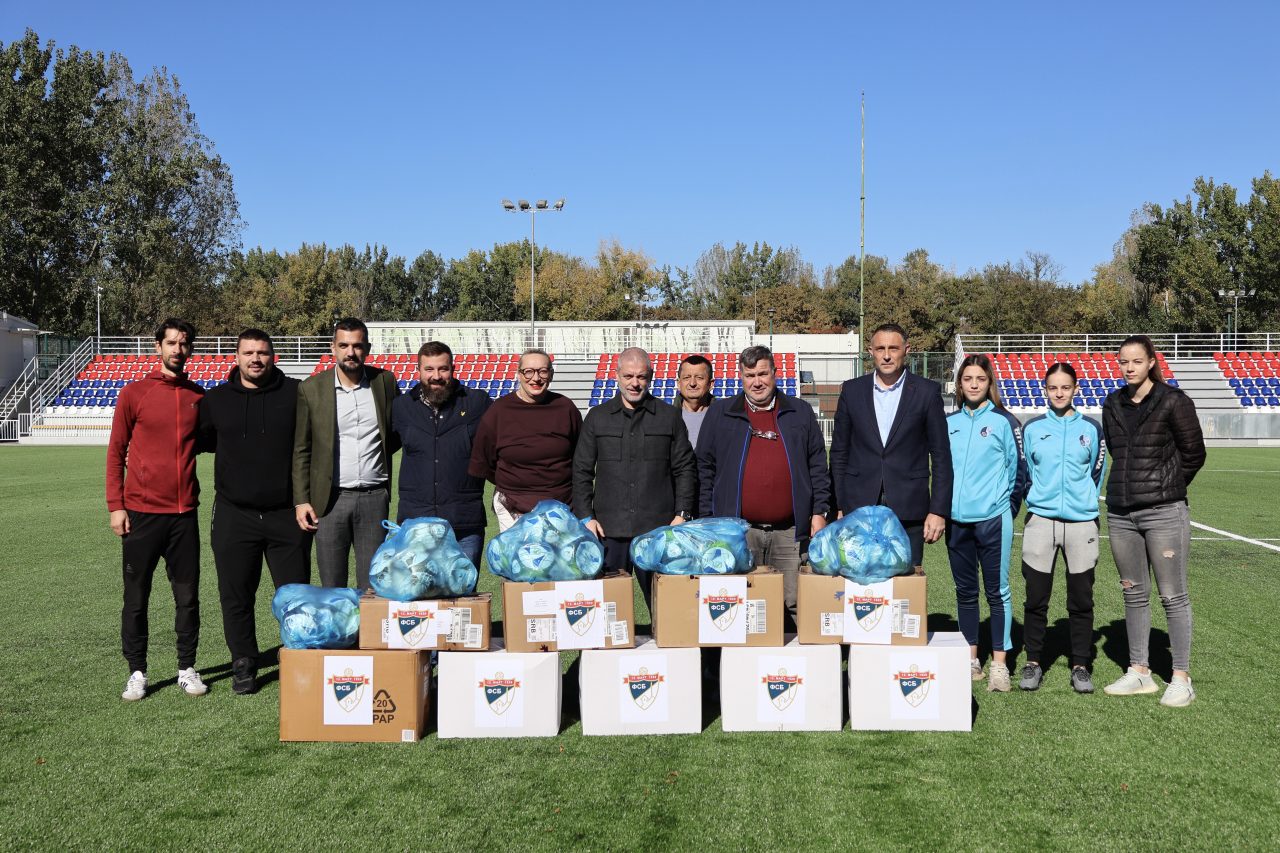 FUDBALSKI SAVEZ BEOGRADA DONIRAO SPORTSKU OPREMU ŽENSKIM FUDBALSKIM KLUBOVIMA
